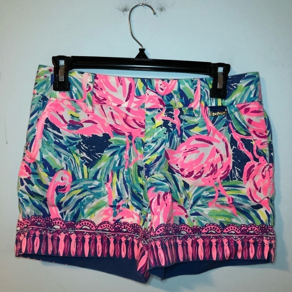 Lilly Pulitzer “It’s Always Summer Somewhere” The Callan Short 5” Inseam Size 0